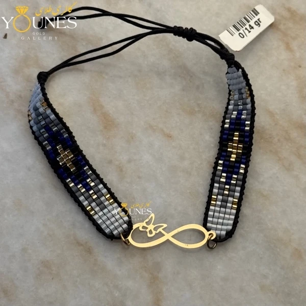 دستبند میوکی بینهایت و پروانه طلا